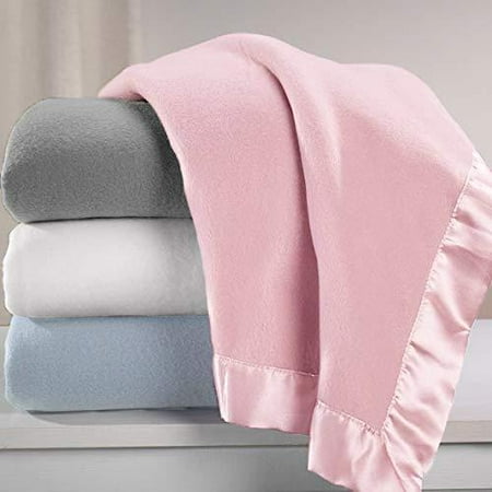 Couverture Polaire Tl Care Avec Bordure En Satin Gris 2 Pour Garcon Et Fille Walmart Canada