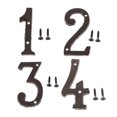 thumbnail image 1 of Número de Puerta Sunnimix 4 Piezas Hierro Forjado, 1 of 8