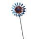 thumbnail image 1 of Hilanderos solares de viento Graden estacas decoración perinola bola de cristal luz escultura de viento estaca de jardín alimentado por energía Solar Azul eléctrico Soledad Hilanderos de viento, 1 of 9