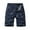 Blue, variant on IROINNID Cargo Shorts for Men Plus Size Cargo Shorts Multi-Pockets Relaxed Summer Beach Shorts Pants,Red