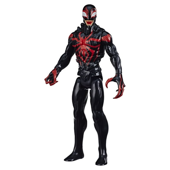 Spider-Man Maximum Venom Titan Hero Miles Morales Action Figure, Ages 4 and up