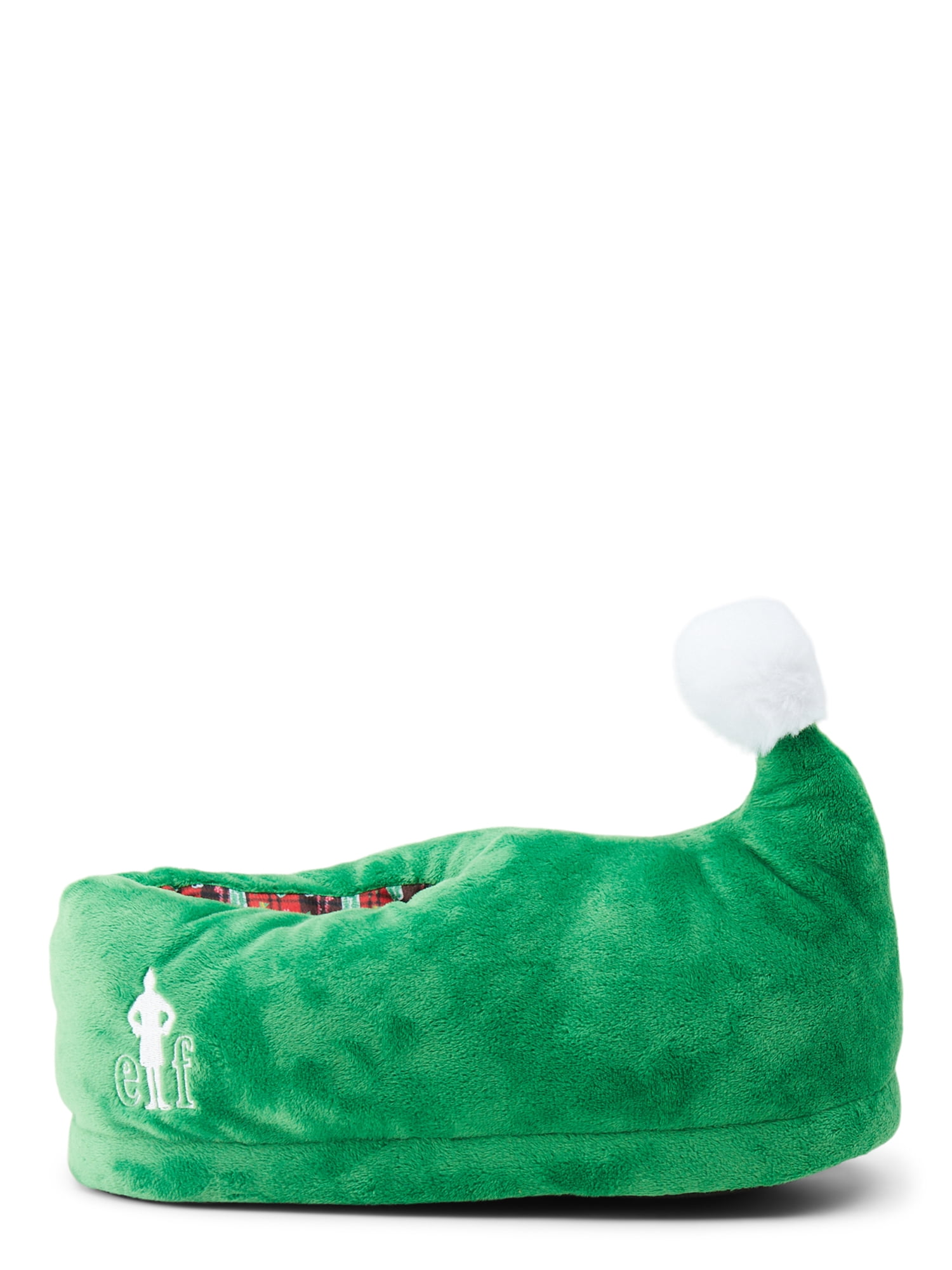 Elf Men's Giftable Holiday Slippers, dual sizes 7/8-13/14