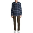 thumbnail image 4 of George Men's Long Sleeve Flannel Shirt, 4 of 6