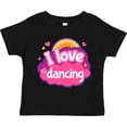 thumbnail image 3 of Inktastic I Love Dancing Dance Teacher Girls Toddler T-Shirt, 3 of 5