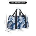 thumbnail image 3 of Easygdp Flower Bolsa de Gimnasio, Bolsa de Viaje Duffel, Bolsa de Fin de Semana con Compartimentos, Bolsa de Mano para Noche, 3 of 7