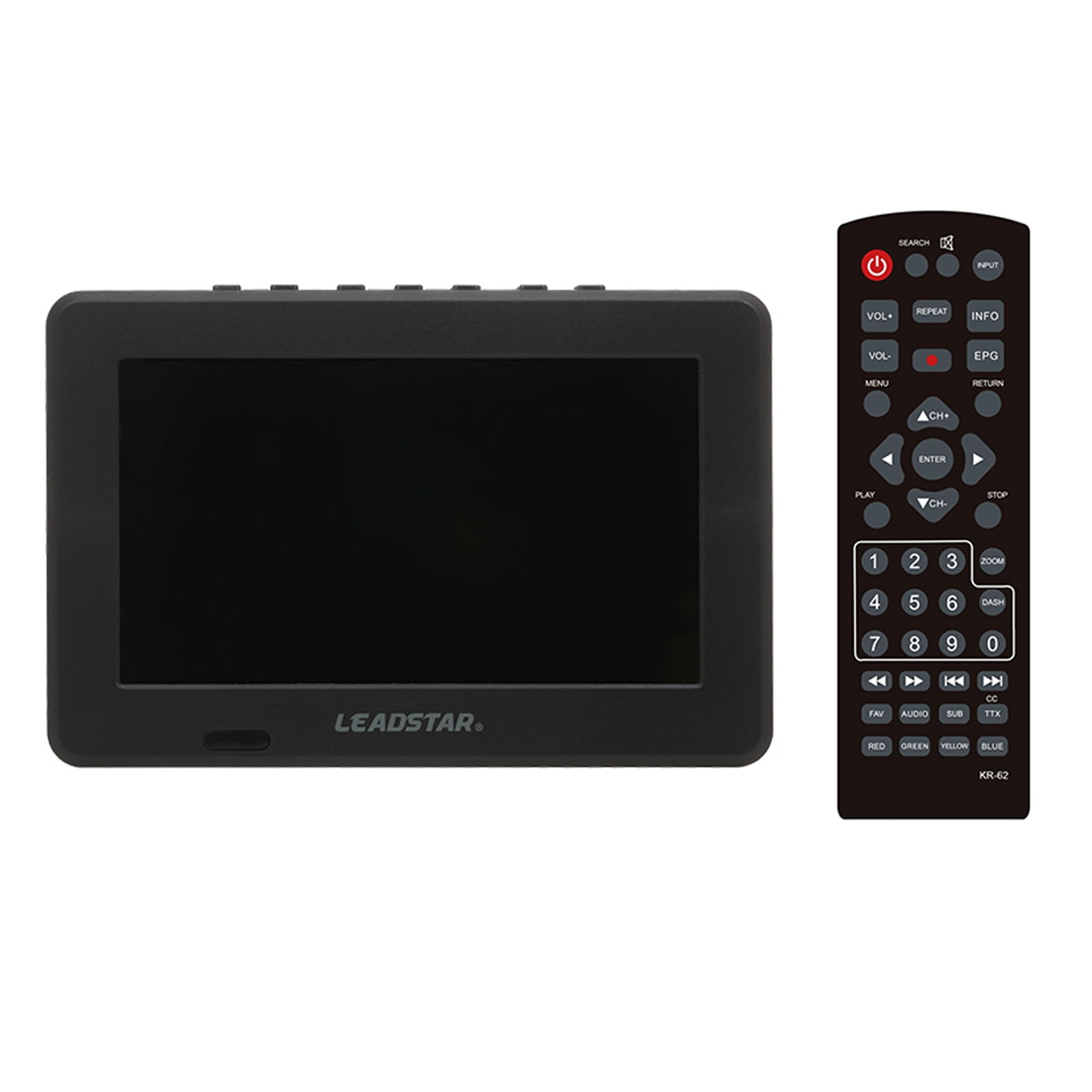 LEADSTAR 7 inch ATSC Digital Analog Television 800x600 Resolution Portable Support PVR USB TF 800mah Battery