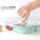 thumbnail image 5 of 4 Pack Bento Lunch Box,3-compartment Meal Prep Containers,lunch Box For Kids,reusable Food Storage, 5 of 5