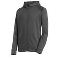 thumbnail image 3 of Sport-Tek Men's Rival Tech Fleece Full-Zip Hooded Jacket. ST295, 3 of 4