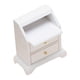 thumbnail image 5 of Mesita de noche blanca para casa de muñecas a escala 1/12, modelo de almacenamiento para dormitorio Blanco, 5 of 9
