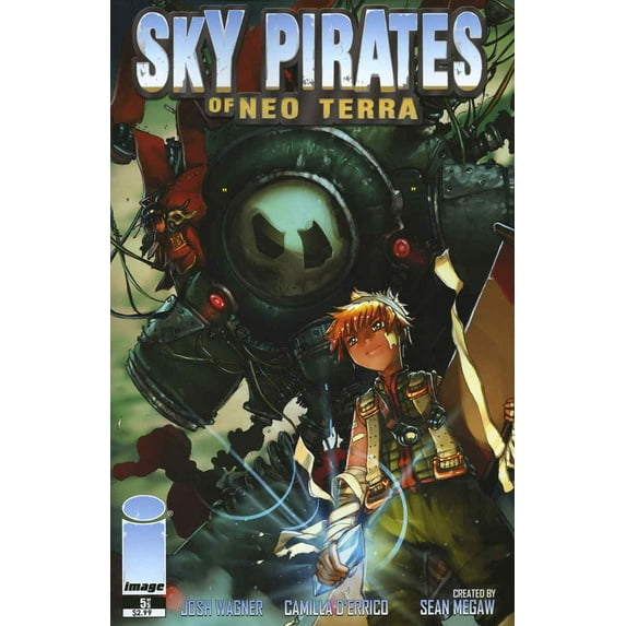 Sky Pirates of Neo Terra #5 VF ; Image Comic Book