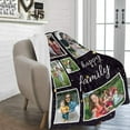 thumbnail image 3 of Customizable Blanket for Sister Customized Blankets with Photos Text Personalized Picture Collages Throw Blankets Gift for Men Valentines Day Decor Souvenirs Birthday, 3 of 6