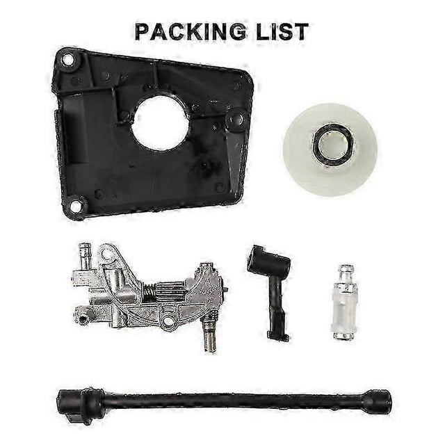 Oil Drive Pump Filter Pipe Kit For CHINESE CHAINSAW 4500 5800 45CC 52CC 58CC
