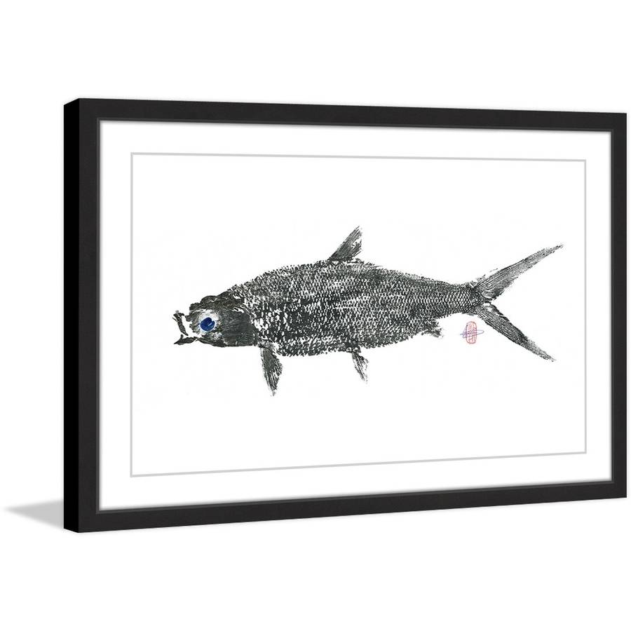 "Milk Fish" Framed Painting Print