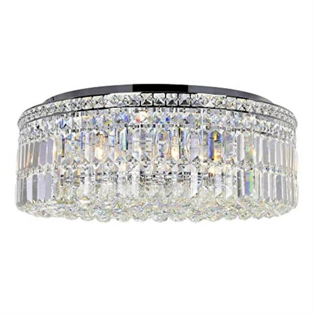 CWI Lighting Colosseum 10 Support de Lumière avec Finition Chromée
