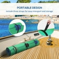 thumbnail image 4 of Demi Bonn 9' x 6' Lily Pad Water Mat for 2 Adults, Floating Pad for Lake Pool Ocean Beach Boating, Green, 4 of 7