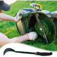 Mower Deck Scraper with Ergonomic Long Handle, Efficient Mower Deck