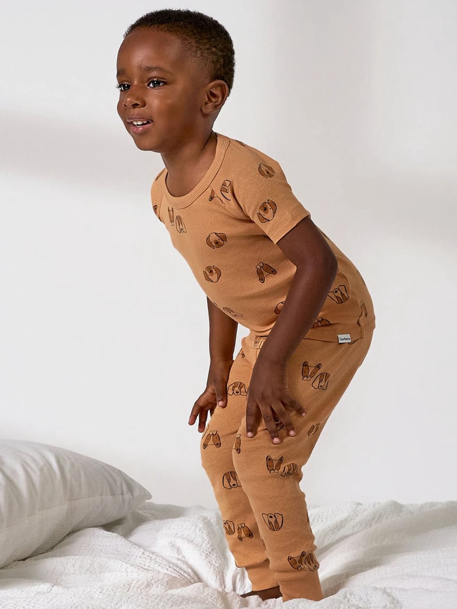 Gerber Baby and Toddler Neutral 2-Way Zipper Footed Unionsuits, 4-Pack, 0/3 Months - 5T