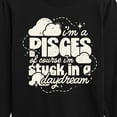 thumbnail image 3 of Instant Message - I'm A Pisces Daydream - Toddler & Youth Long Sleeve Graphic T-Shirt, 3 of 6