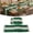 Green/Beige, variant on MeyJey Table Runner and Placemats Set of 4, Washable Fabric Rectangle Dining Table Mats with Tassels for Dining Tables, Kitchen, khaki