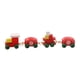 thumbnail image 4 of Mini tren navideño a escala 1:12, simulación de tren de vapor para decoración de casa de muñecas. rojo, 4 of 7