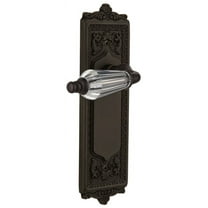 Nostalgic Warehouse Eadprl_Dp_Nk Vintage Parlor Crystal Lever Dummy Lever Set - Bronze