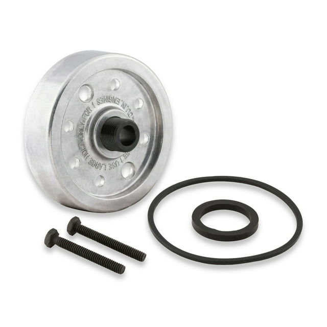 Mr. Gasket Oil Filter Conversion Kit 1270 For Use With Chevrolet Small Block Engines; Converts Bolt-On Can-Type Filter To Full-Flow Spin-On Filter