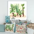 thumbnail image 2 of Designart 'Indoor Green Home House Plants in Pots I' Traditional Framed Canvas Wall Art Print, 2 of 5