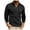 Black, variant on NOLDARES Long Sleeve Polo Shirts for Men Slim Fit Collared Cotton Blend Full Sleeve Casual Workwear Shirt(Blue,XL)
