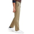 thumbnail image 3 of Men's Signature Straight Fit Iron Free Khaki Pants with Stain Defender Color: Navy Blazer Size: 34, 3 of 4