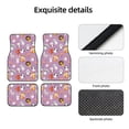 thumbnail image 4 of Yiaed Lovely Animals Print Carpet Floor Mats for Cars, Auto Accessories Front & Rear Car Floor Mats Car Floor Foot Mat Sets of 4 Pieces, 4 of 7