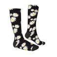 thumbnail image 3 of Fotbe Daisies Flowers print Women's Men's Novelty Crew Socks Cotton Socks Knee High Socks for Walking,Running,Nurses,Pregnancy, 3 of 9