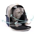 thumbnail image 4 of Portable Breathable Outdoor Cat Backpack For Small Breeds With Cartoon Design, 4 of 5