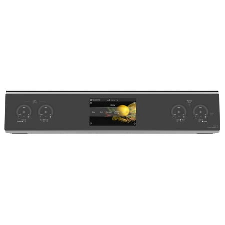 GE Profile - 5.3 Cu. Ft. Slide-In Electric Induction True Convection Range with No Preheat Air Fry and WiFi - Stainless steel