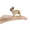 thumbnail image 5 of BNNG French Bulldog Puppy Standing PVC Figurine Statue, Realistic Look Statue Black White French Bulldog Puppy Dog Home Decorative Resin Figurine,Home Decor & Collectible Gift,3", 5 of 5