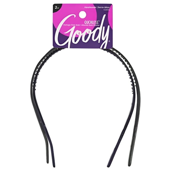 Goody Ouchless Flex Thin Pressure-Free Headband 2 Count