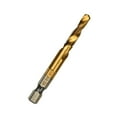 thumbnail image 2 of HILABEE Hand Tap Drill Bits M3 M5 M6 M8 M10 Metalworking Tools M6x1mm Gold, 2 of 7
