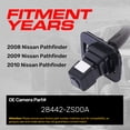 thumbnail image 3 of Master Tailgaters Replacement Nissan Pathfinder (2008-2010) Backup Camera OE Part # 28442-ZS00A, 3 of 7