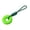 Green, variant on FTsdfkl Dog Squeaky Chew Toys for Aggressive Chewers, Dogs Teeth Cleaning Soft Natural Rubber Float Toy for Indoor Outdoor Water Pool, Donut Ring Design 5.1 inch