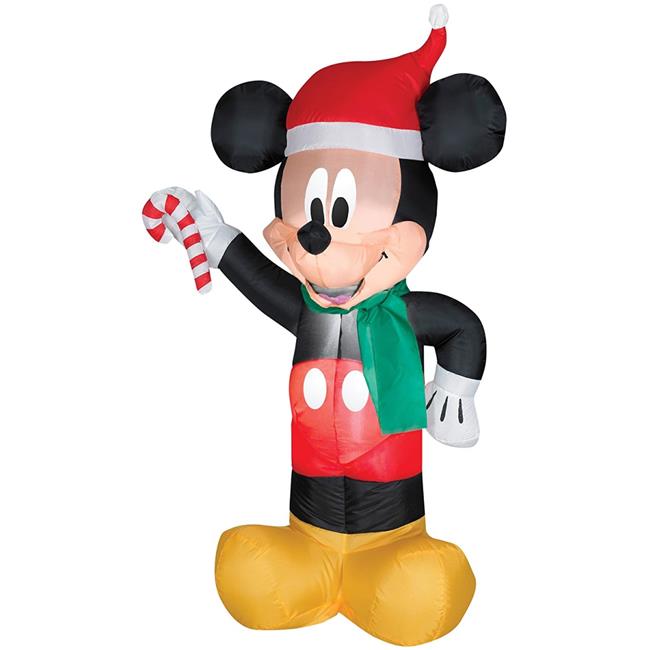 Mickey Mouse Santa With Candy Airblown Halloween Decoration