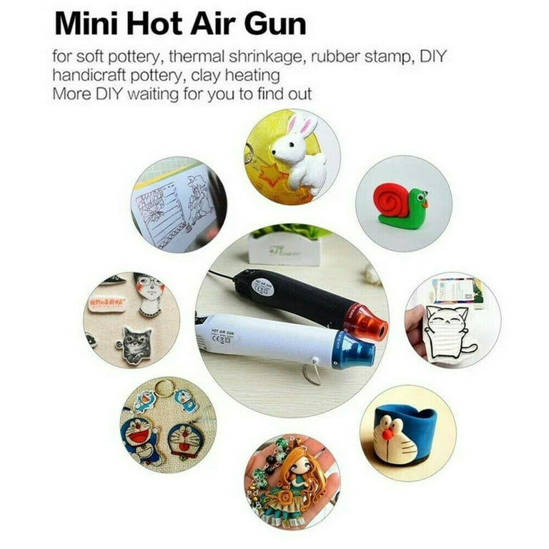 110V 300W Mini Heat Gun, Portable Hot Air Gun Shrink Electrical