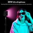 thumbnail image 4 of Luz de video ULANZI LE20 RGB portátil de 20 W con batería de 5000 mAh, 4 of 8