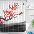 thumbnail image 1 of Ventas promocionales Cortina de ducha, Tejido de poliéster, Cortinas de baño extra largas, Decoración de baño antimoho impermeable, Accesorios para el hogar con gancho para cortina, 1 of 3