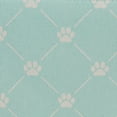 thumbnail image 4 of Design Imports CAMZ14220 Bac Rond en Polyester Treillis Patte pour Animaux, Aqua Clair - Petit, 4 of 4