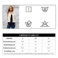 thumbnail image 5 of Chaqueta de pana de color liso, chaqueta con solapa, chaqueta de pana informal con botones, 5 of 5