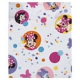thumbnail image 6 of Disney Minnie Mouse 4-Piece Toddler Bedding, "Have Fun", Pink and Lavender, Toddler Bed Size, 6 of 8