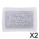 thumbnail image 1 of Paquete de 2-4 almohadillas de tinta, papelería coreana, manualidades DIY para tela de papel 2 piezas, 1 of 8