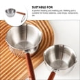 thumbnail image 3 of Miangastore Milk Boiling Pot Silver Stainless Steel 1Pcs 7.9x3.7x2.2in, 3 of 8