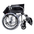 thumbnail image 3 of Silla Ruedas Aluminio LUXE Acojinada Bicolor Medimetrics Medimetrics SP9003, 3 of 4