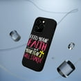 thumbnail image 5 of DistinctInk MagSafe Tough Case for Apple iPhone 15 Pro Max (6.7" Screen) - Feed Faith Fear Starve - Slim Profile Design, 5 of 6