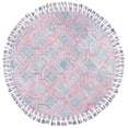 thumbnail image 4 of SAFAVIEH Sahara Horgan Geometric Area Rug, Pink/Grey, 8' x 10', 4 of 10